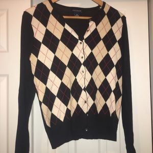 Ann Taylor Burberry-like Cardigan